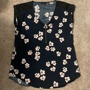 Express short sleeve blouse